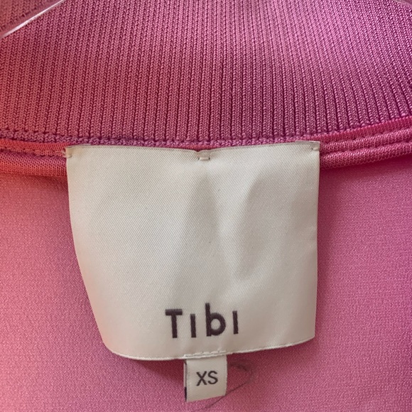 TIBI PINK BOMBER JACKET XS - Picture 7 of 7